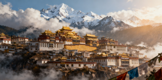 游记||香格里拉：月光与经幡共舞的秘境